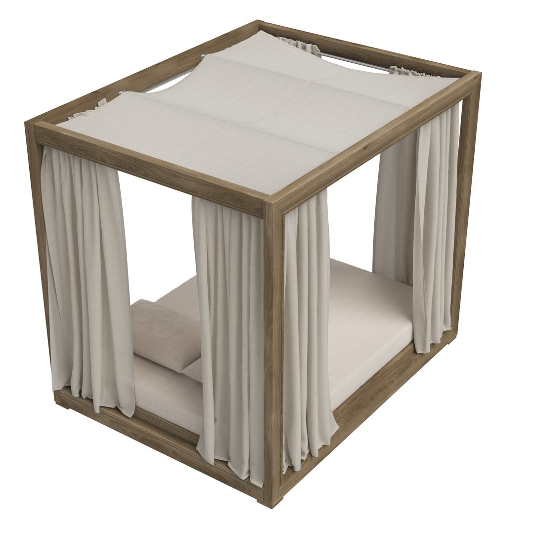 Restoration Hardware Canopy Daybed Set 3D https://p.turbosquid.com/ts-thumb/sK/vTlyOi/3z/rhcostateakcanopydaybed5/jpg/1745397186/1920x1080/fit_q87/531aacb1bf66e117078f2d007581fa212fe3897d/rhcostateakcanopydaybed5.jpg