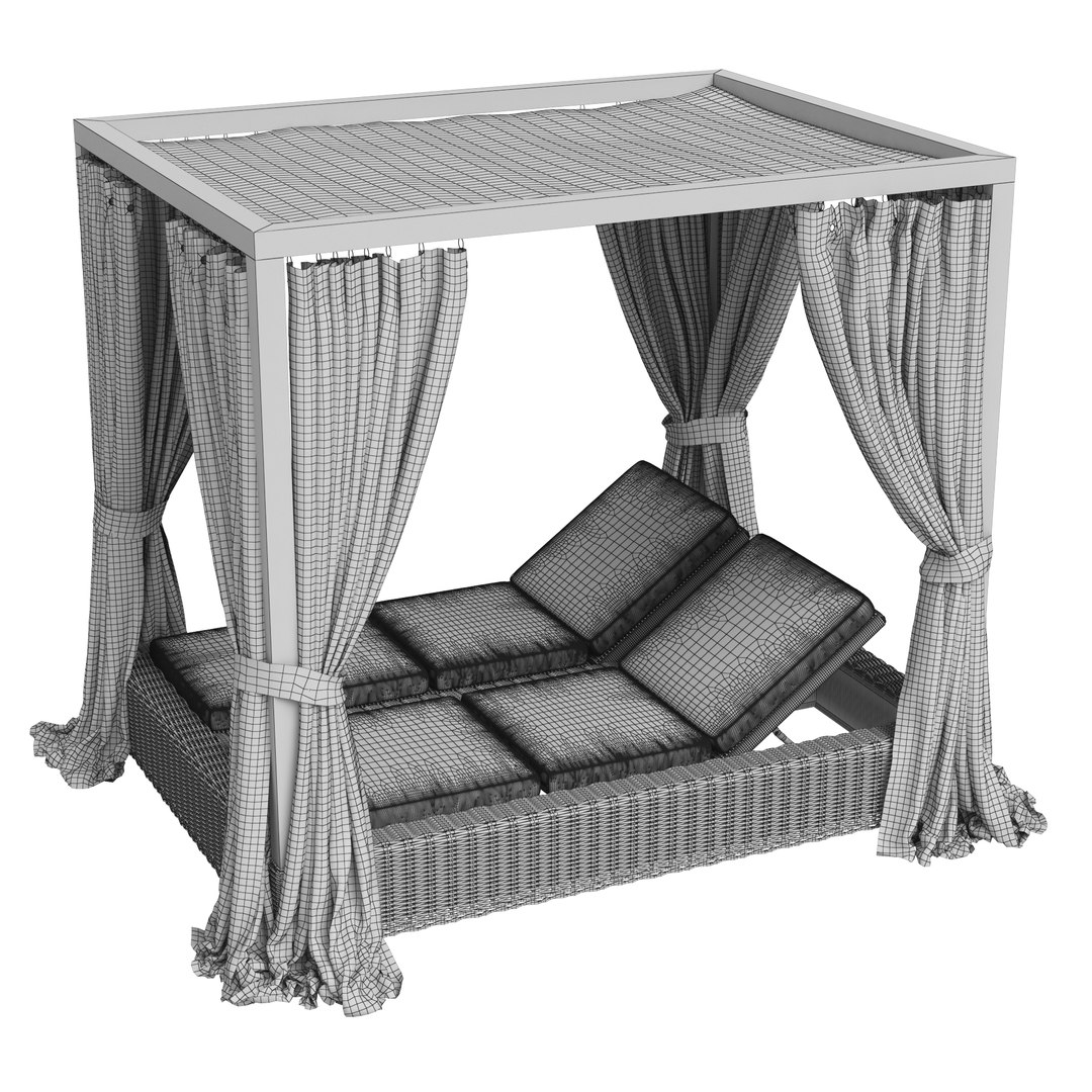 Restoration Hardware Canopy Daybed Set 3D https://p.turbosquid.com/ts-thumb/sK/vTlyOi/zT/rhprovencecanopydoublechaise9/jpg/1745397195/1920x1080/fit_q87/738cde2202e0f4a88b968933c8f9de892f96ead5/rhprovencecanopydoublechaise9.jpg