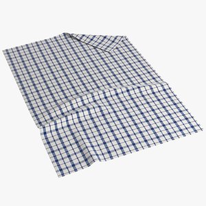3D Tea towel V6 model