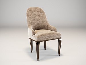 dining chair baker 3d model