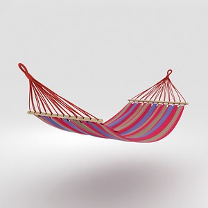 hammock hamaca bed 3D model