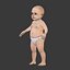 Rigged Baby - 3 Textures