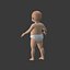 Rigged Baby - 3 Textures