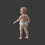 Rigged Baby - 3 Textures