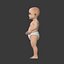 Rigged Baby - 3 Textures