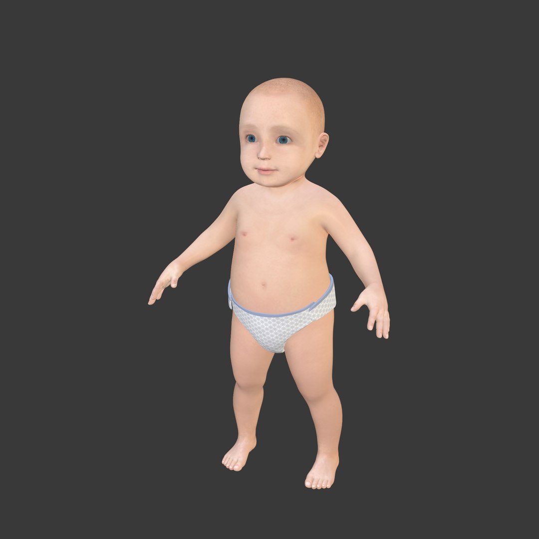 Baby Boy - Baby Girl -- Rigged 3D model https://p.turbosquid.com/ts-thumb/sL/DQ0r8S/pA/i1.2/jpg/1626562706/1920x1080/fit_q87/1150f6c6baeb50d27cceeb6a0deaeef916384aca/i1.2.jpg