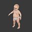 Rigged Baby - 3 Textures