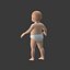 Rigged Baby - 3 Textures