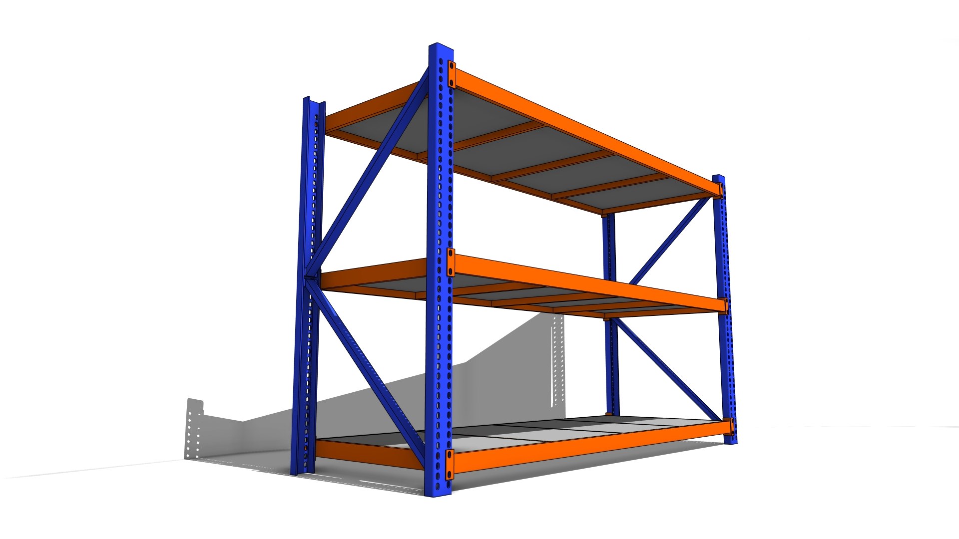 Warehouse Rack 3D Model - TurboSquid 2427341