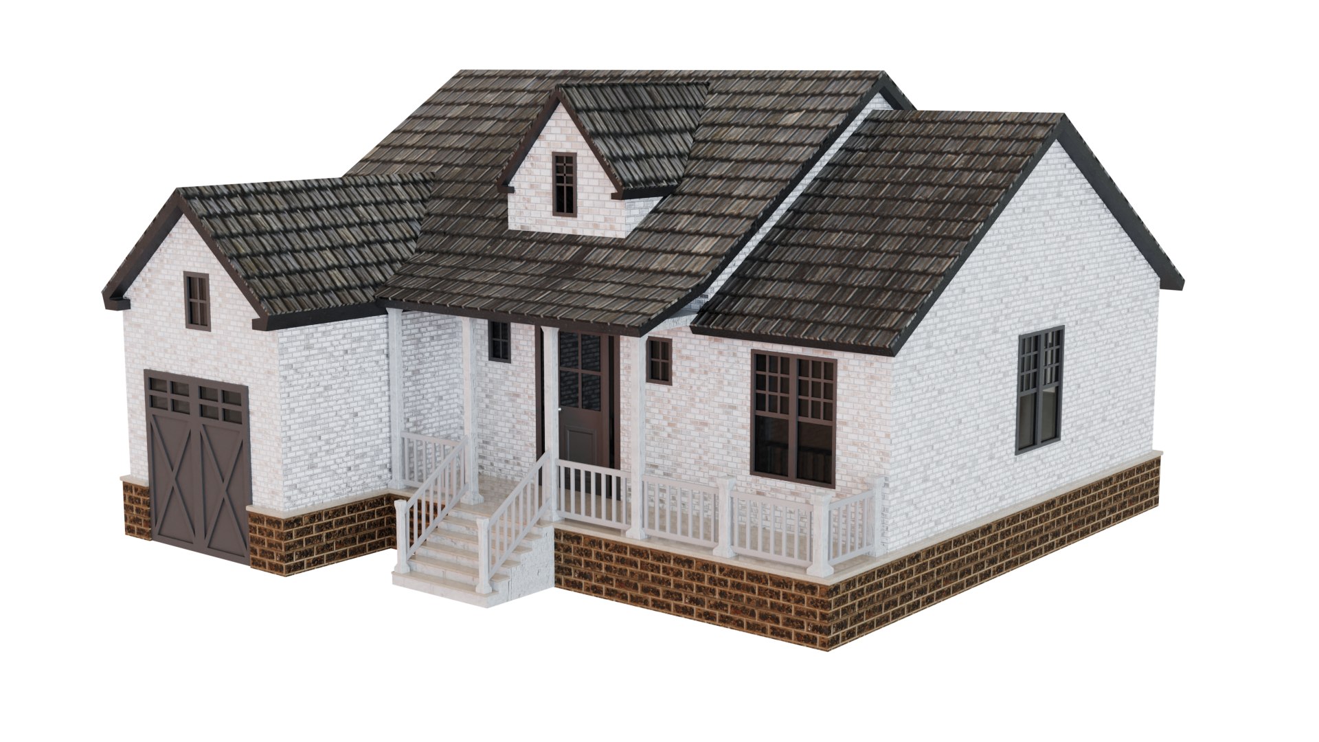 3D European House 01 Model - TurboSquid 2152507