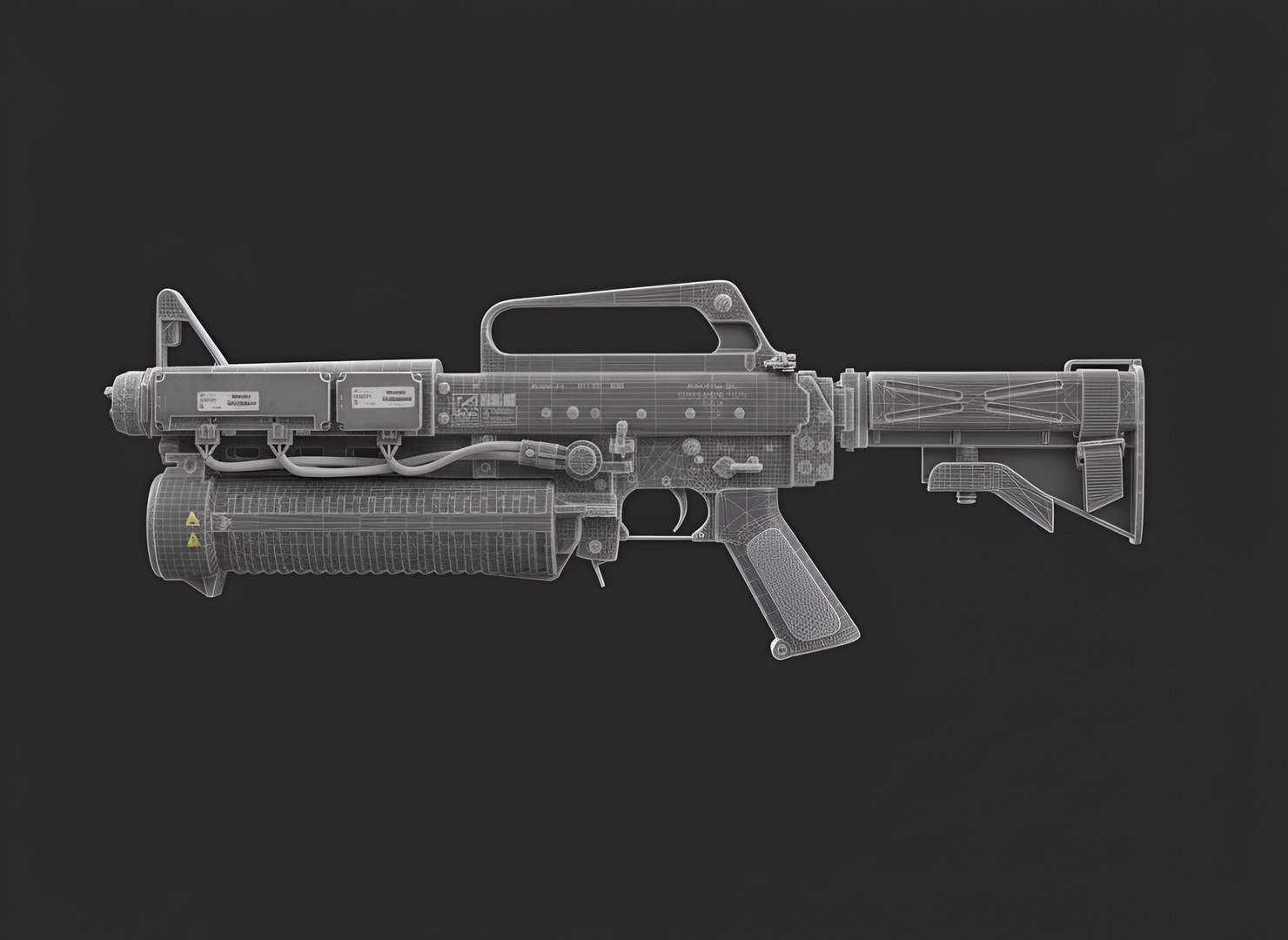 Futuristic Battle Rifle AR-121 3D model https://p.turbosquid.com/ts-thumb/sL/KmeQ4b/Uv/wire/png/1760057125/1920x1080/fit_q87/f9879c83b81faa126ea4d9604ea0fbccd53314f2/wire.jpg