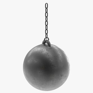 wrecking ball 3d model