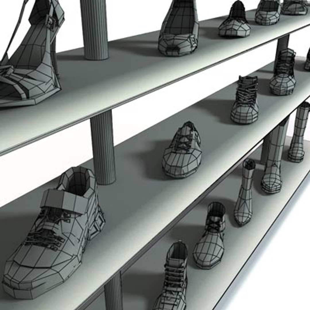 Display Rack Shoes X