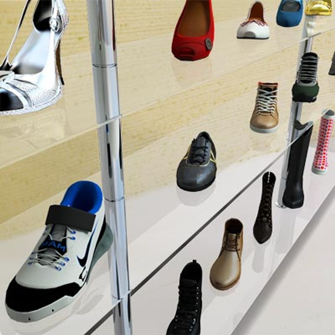 Display Rack Shoes X