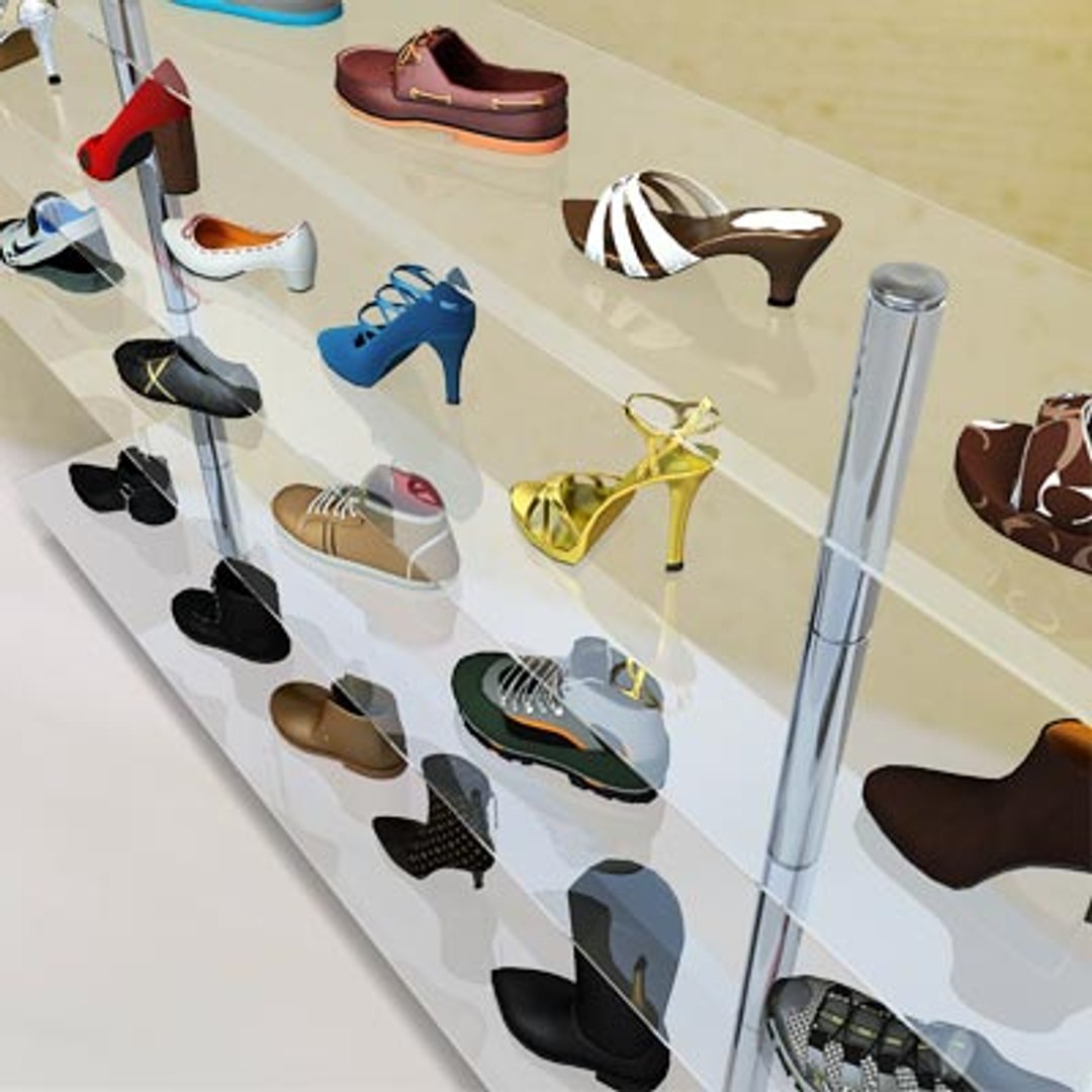 Display Rack Shoes X