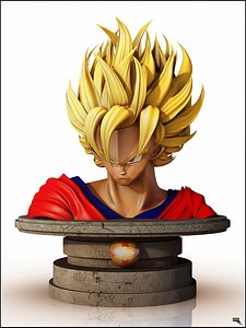 Bust Goku, Dragon Ball.