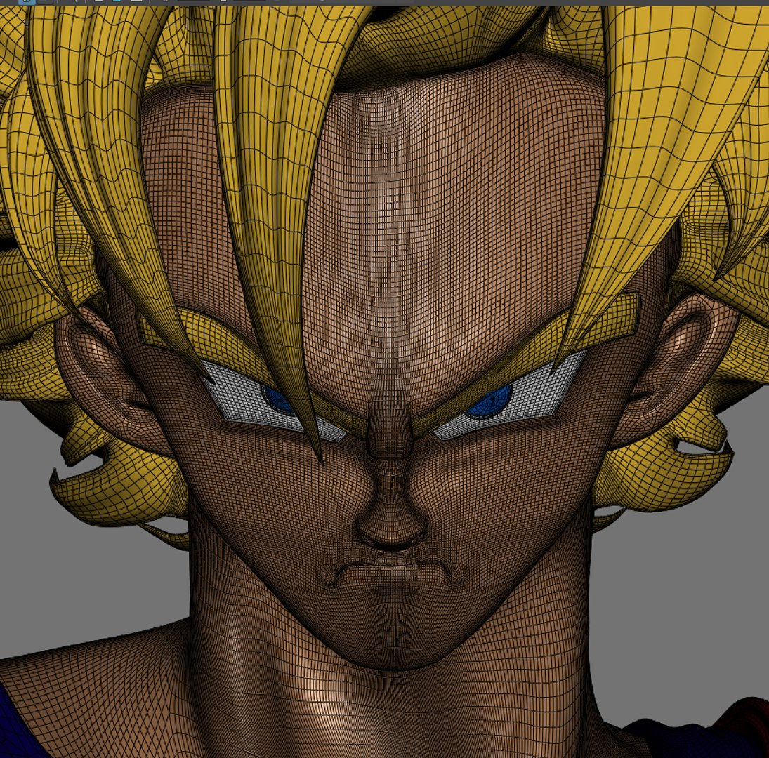 Dragon Ball Goku 3d Obj