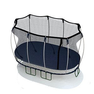 springfree trampoline 3d model