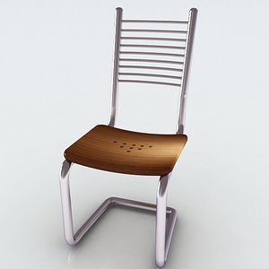 3ds max steel chair