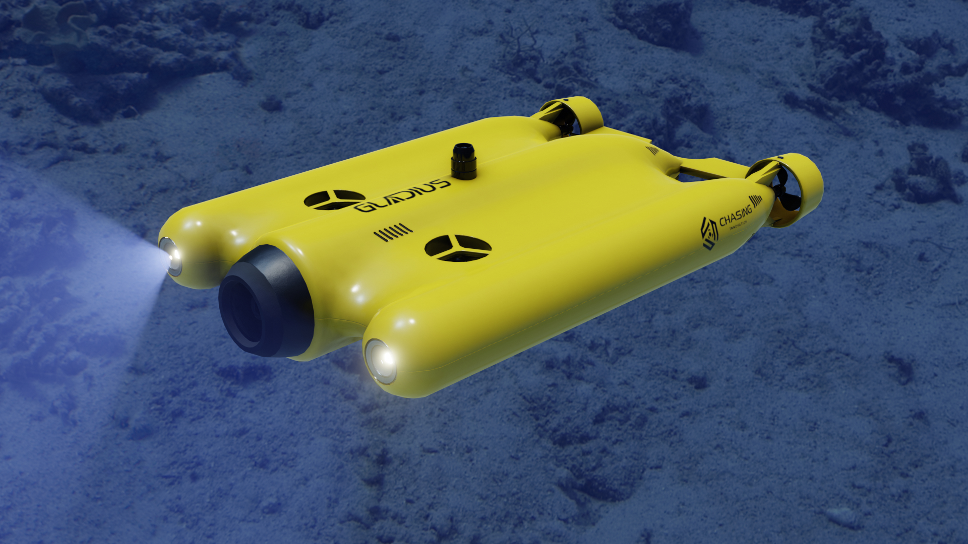 3D Autonomous Underwater Drone - TurboSquid 2024758