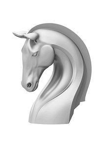 3D horse head