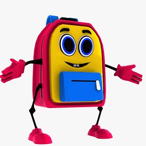 School Bag Character
