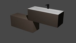Modern bathroom sink