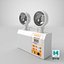 Lampada di Emergenza Twin LED Ricaricabile FIREFLY FEL201L
