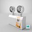 Lampada di Emergenza Twin LED Ricaricabile FIREFLY FEL201L