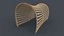 Gazebo pergolato in legno PBR A1