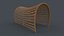 Gazebo pergolato in legno PBR A1