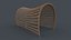 Gazebo pergolato in legno PBR A1