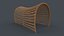 Gazebo pergolato in legno PBR A1