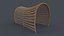 Gazebo pergolato in legno PBR A1