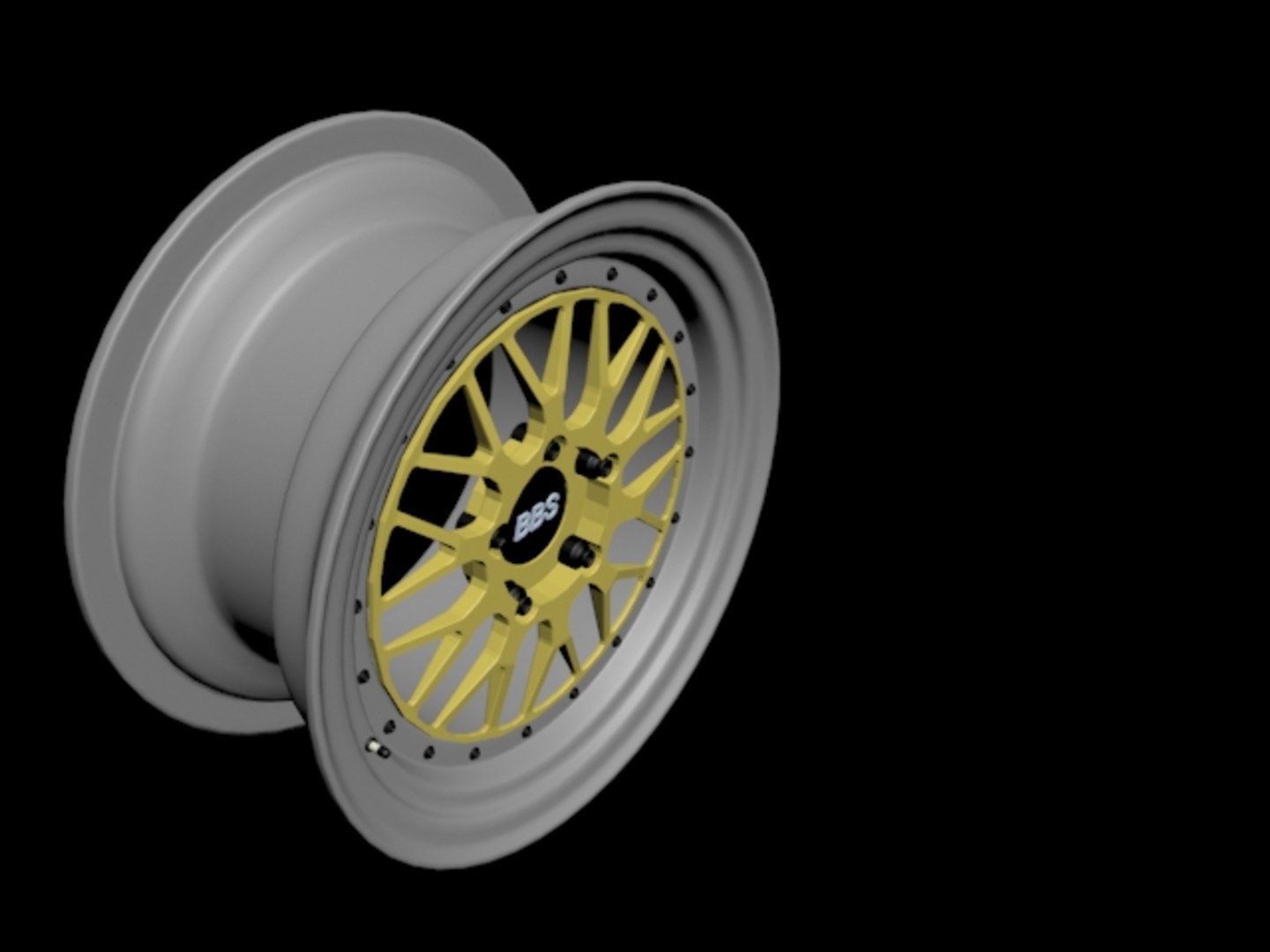 3D bbs lm car rim model - TurboSquid 1332821