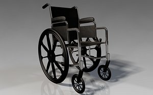 wheelchair chair 3d model