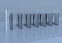 Speed gate 3D model
