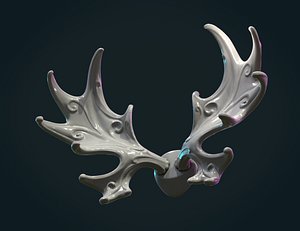 3D Antlers of moose
