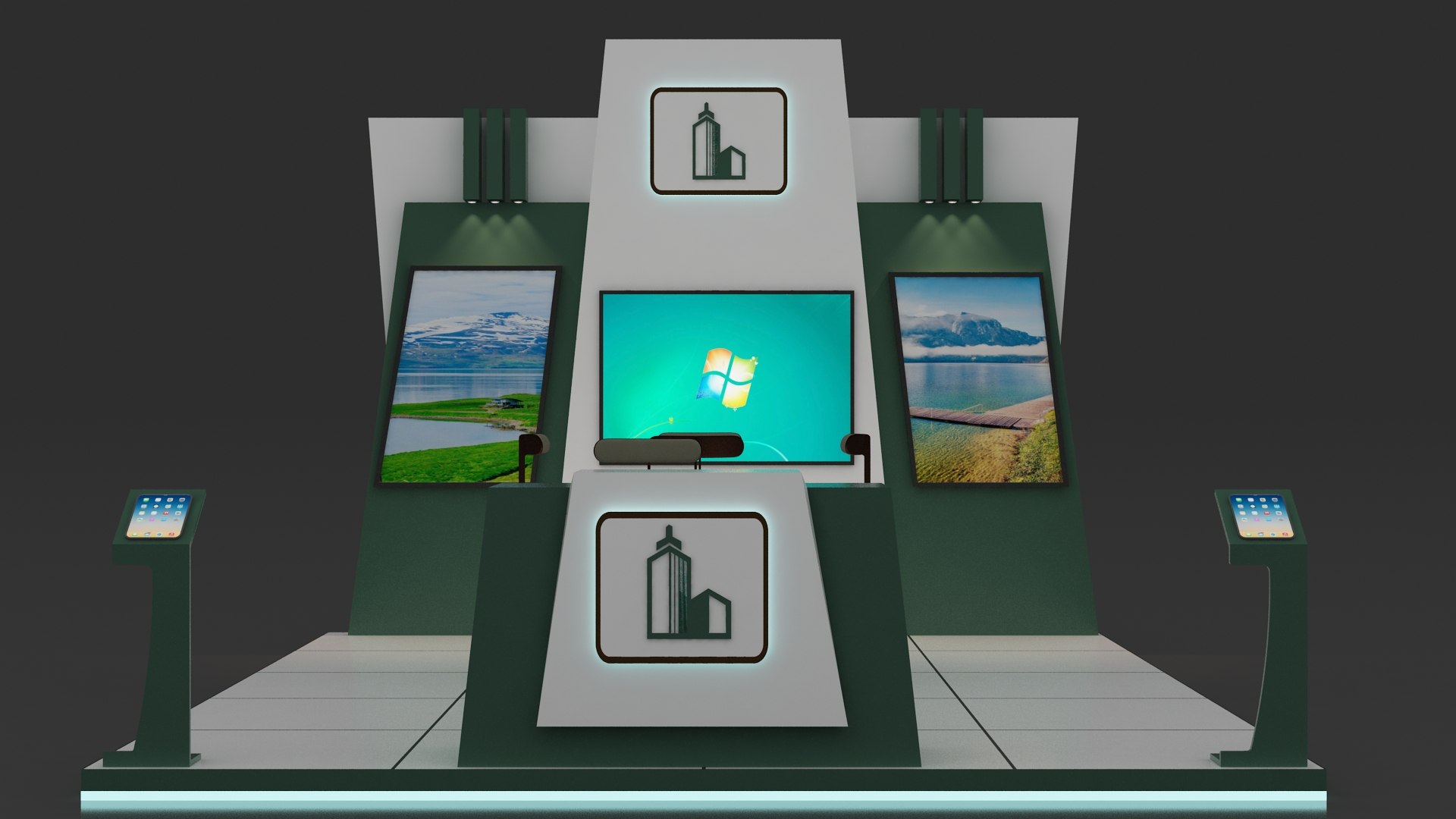 3D 5x4 meter exhibition booth idea https://p.turbosquid.com/ts-thumb/sM/2voNeW/0L/view_2/jpg/1722518710/1920x1080/fit_q87/714c55eb0b3a62ced79306006893be9862d46f11/view_2.jpg