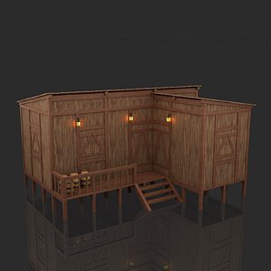 Medieval Fantasy House 05 3D model