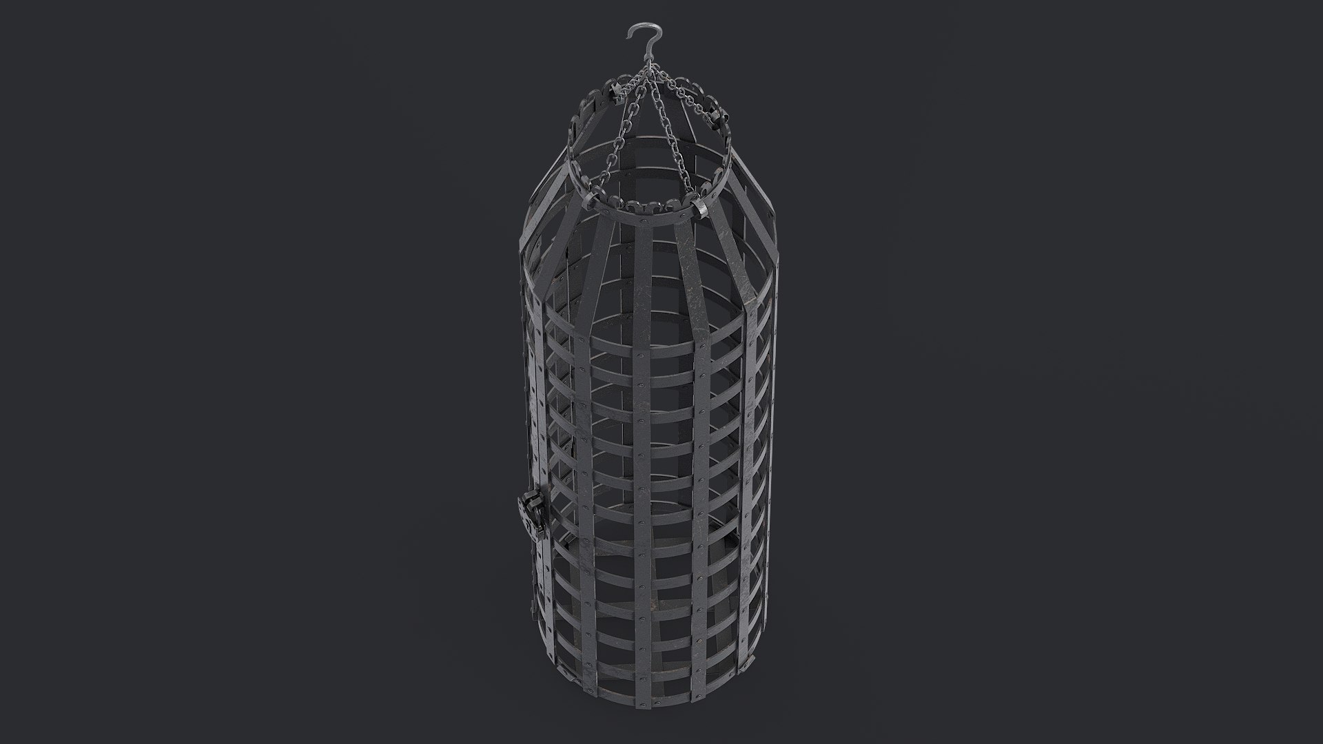 Gibbet Dungeon Torture Cell 3D https://p.turbosquid.com/ts-thumb/sM/8qjaUO/4s/rnd_viewport_008_1080/jpg/1789928060/1920x1080/fit_q87/ad9a43598347445d98a174e5318bc1a548956ae0/rnd_viewport_008_1080.jpg