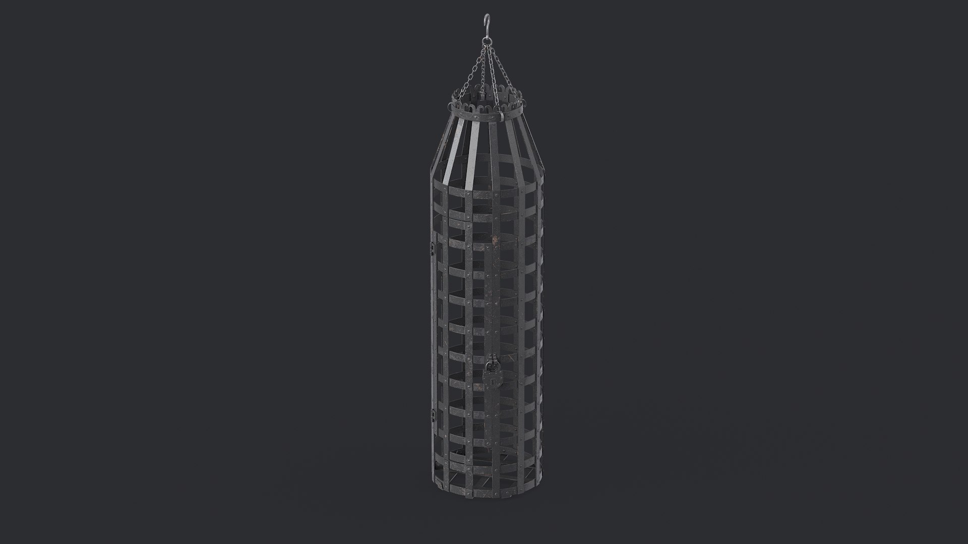 Gibbet Dungeon Torture Cell 3D https://p.turbosquid.com/ts-thumb/sM/8qjaUO/Bt/rnd_viewport_003_1080/jpg/1789928057/1920x1080/fit_q87/b9a2f6bcda4aed90f60a541c01f9d16b63ed0ba9/rnd_viewport_003_1080.jpg