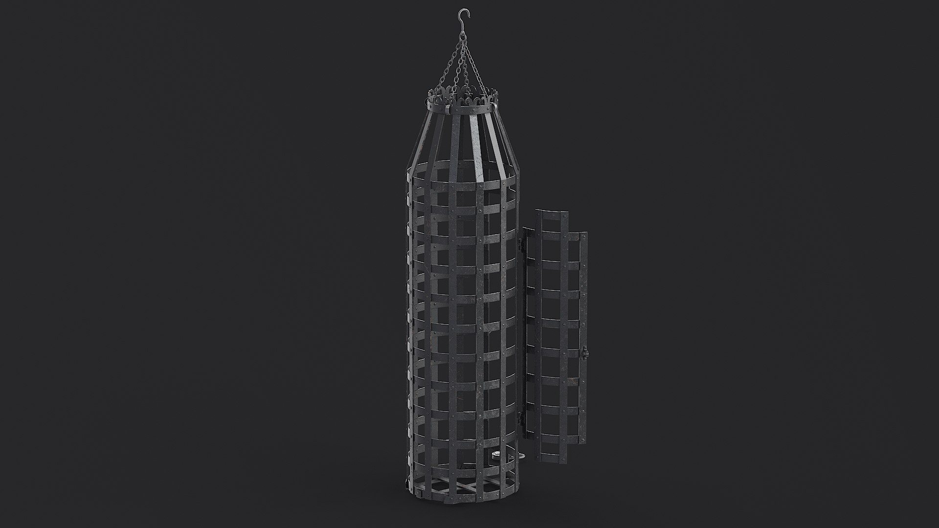 Gibbet Dungeon Torture Cell 3D https://p.turbosquid.com/ts-thumb/sM/8qjaUO/KZ/rnd_viewport_010/png/1789928048/1920x1080/fit_q87/85bb57d10b8d5204effd96e19b140ddb281167ab/rnd_viewport_010.jpg