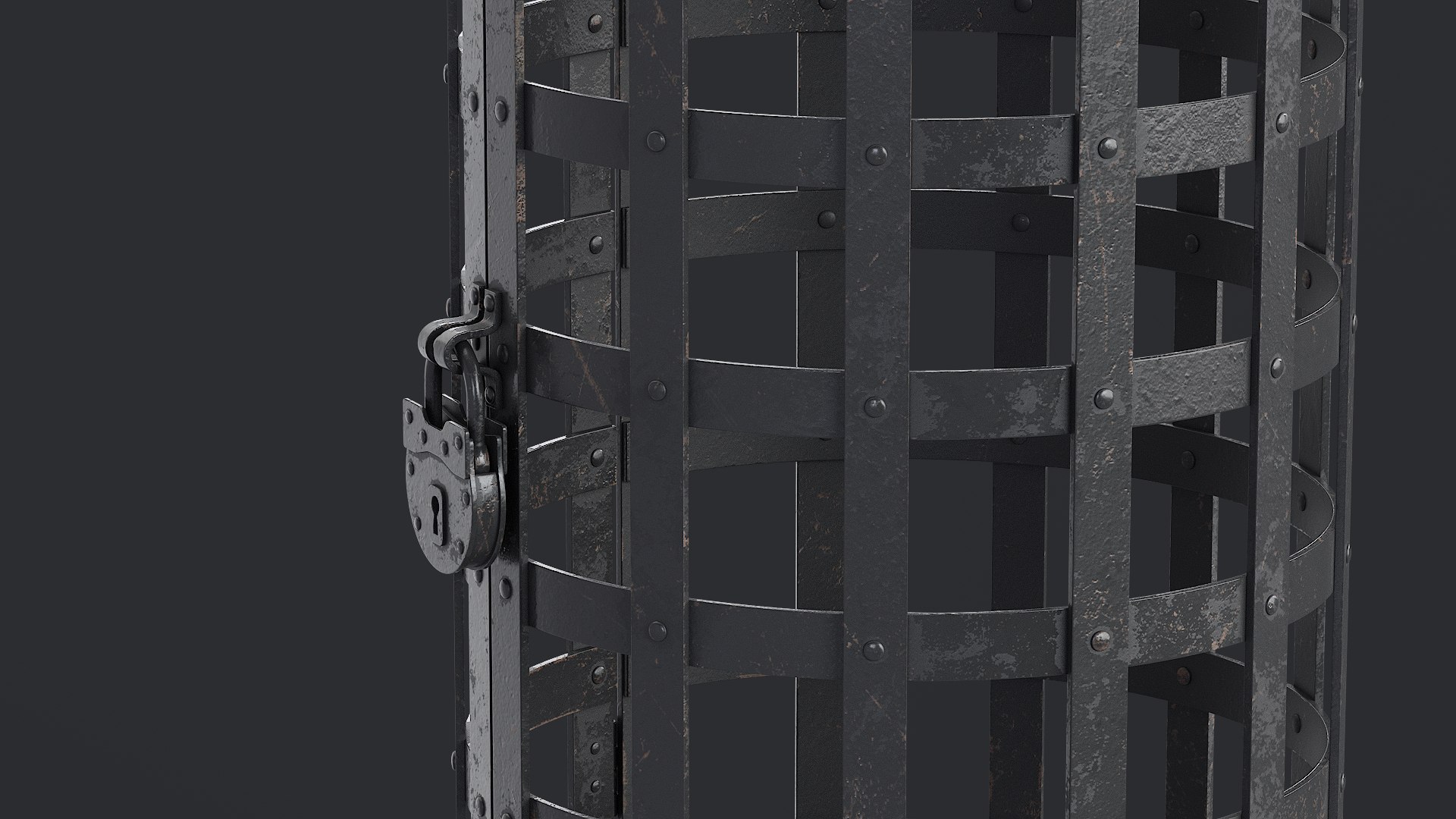 Gibbet Dungeon Torture Cell 3D https://p.turbosquid.com/ts-thumb/sM/8qjaUO/qi/rnd_viewport_006_1080/jpg/1789928060/1920x1080/fit_q87/4547d92c01c9bc2fc1e2bd59daeadef03b2d5ee3/rnd_viewport_006_1080.jpg