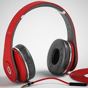 Monster Beats Studio Headphones with headset