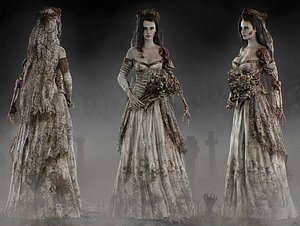 Dead Bride 3D model