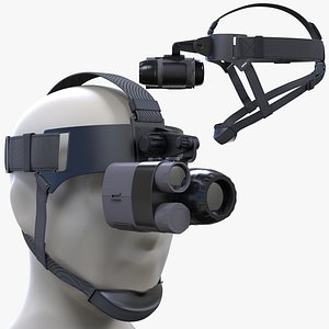 Night Vision Monocular + Head Mount Kit