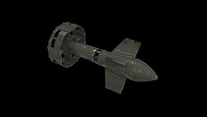 3D model glide bomb 02