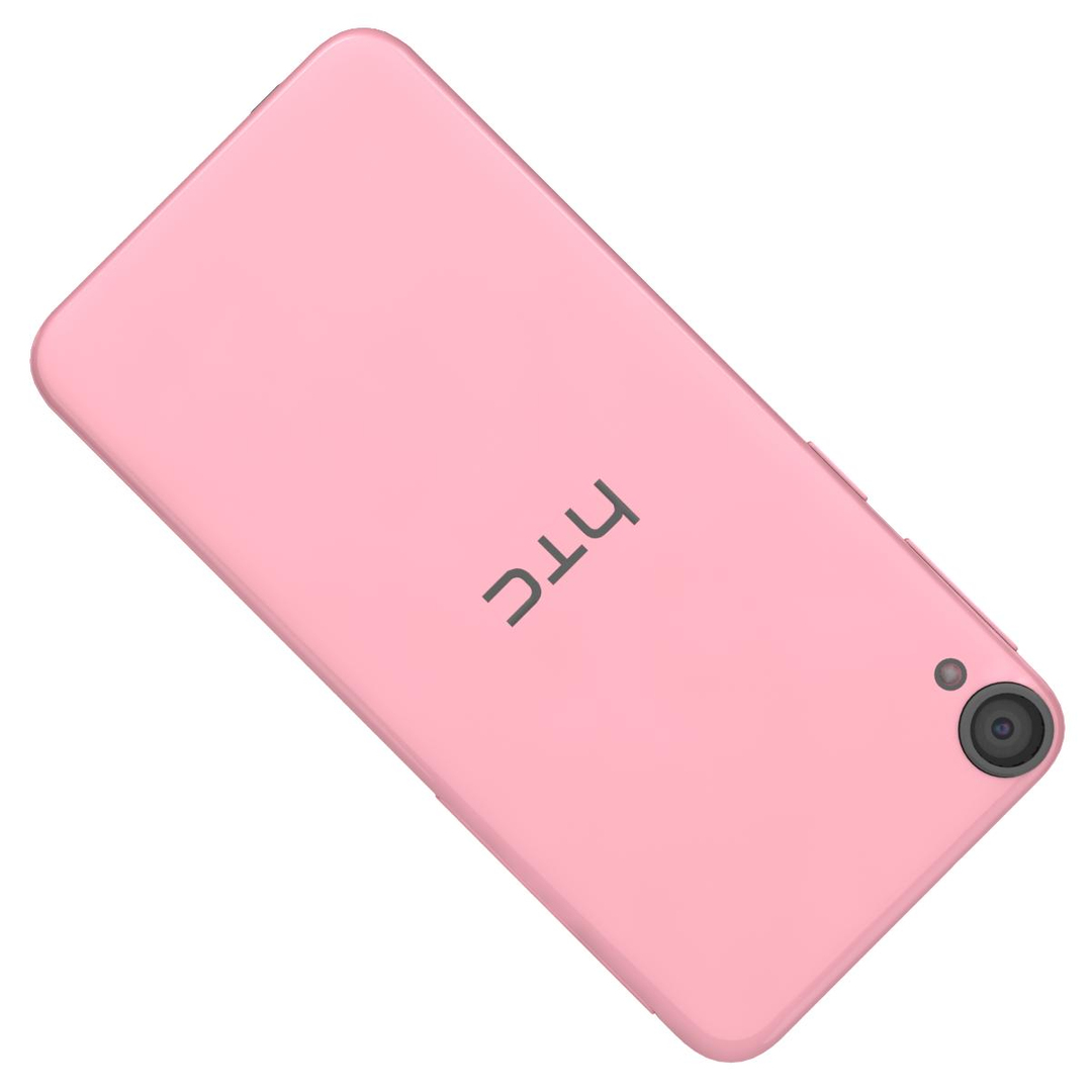 3d model of htc desire 820 pink