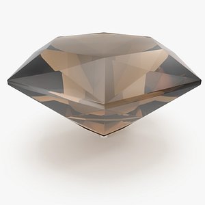 Fire Rose Hexagon Cut Smokey Topaz